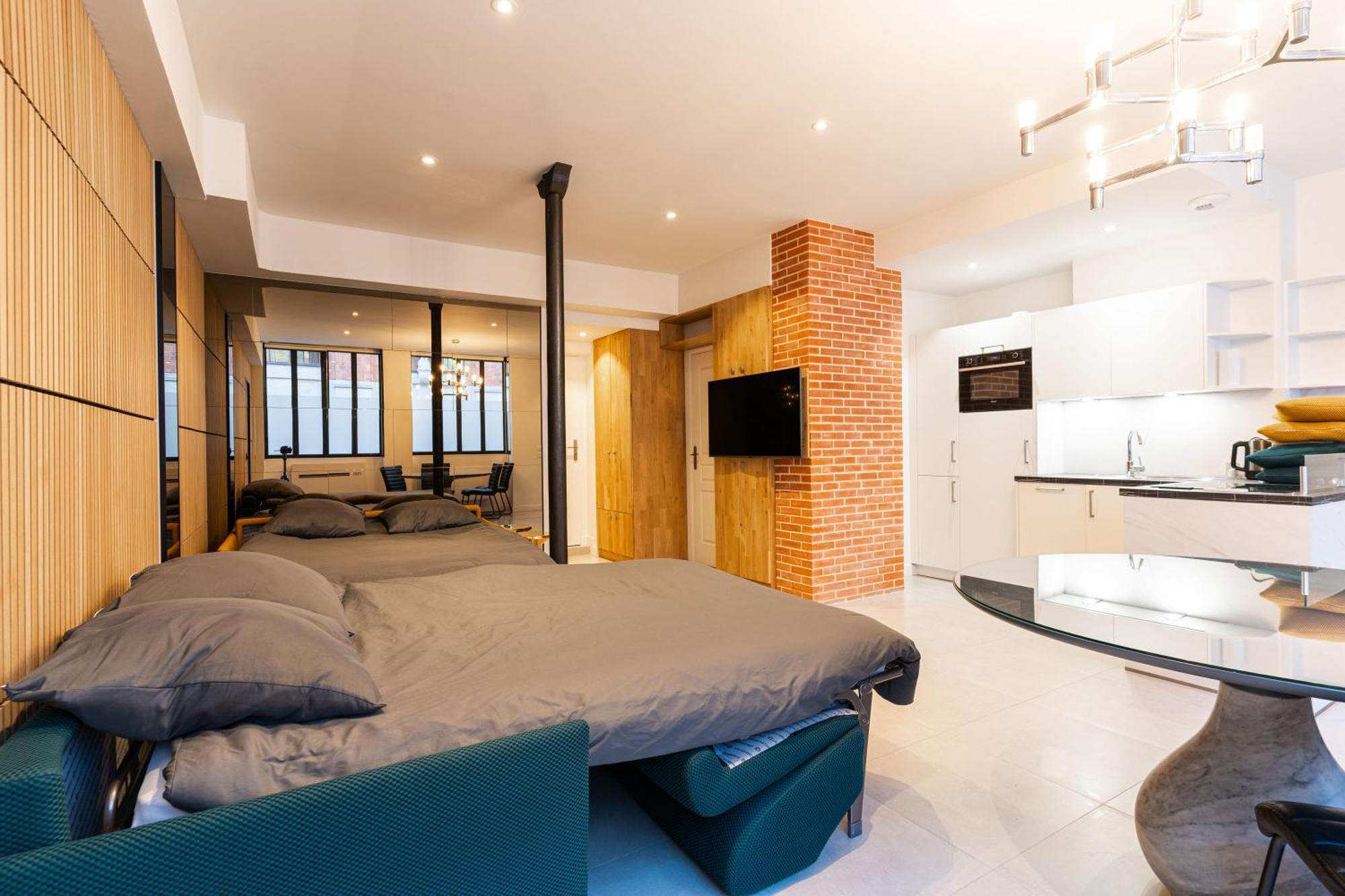 Loft 1 Bedroom Jardin Des Plantes Ac By Lcc Agency Париж Экстерьер фото